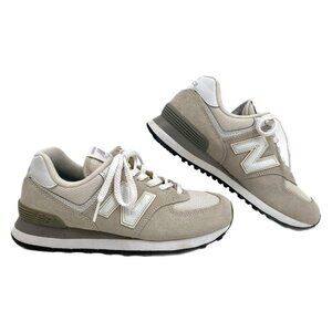 New Balance Gray Classic 574 Sneakers | Size 6.5